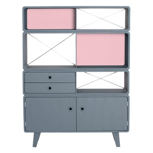 Bibliothèque Enigme - Gris souris